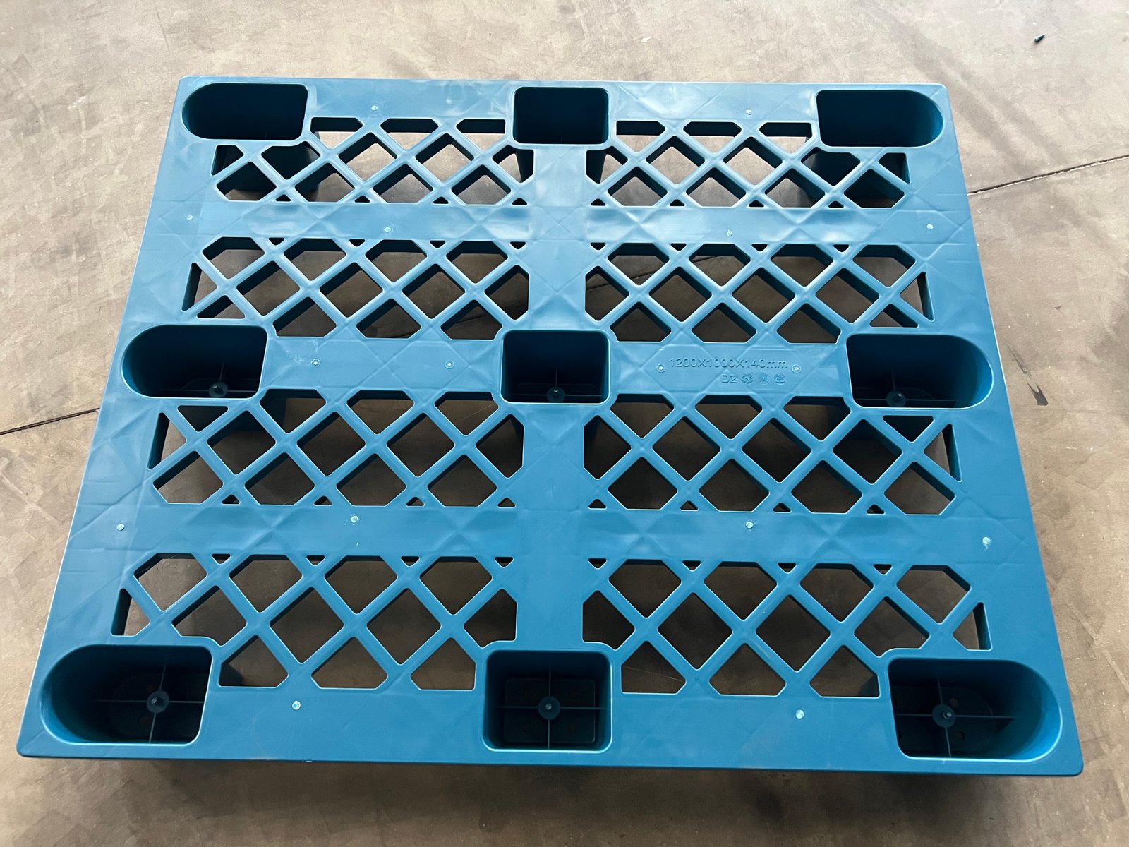 Pallet D-2 Xanh 1200x1000x140